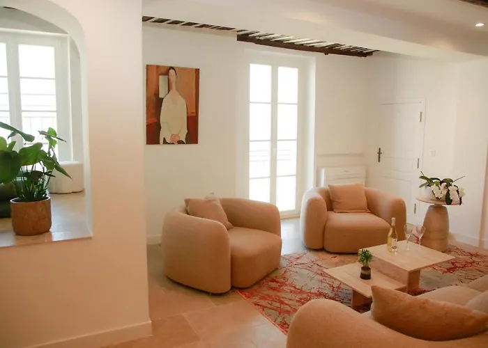 3br On The Remparts Of - Sea & Mountain View أنتيب